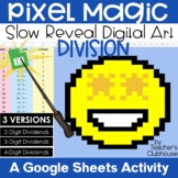 Differentiated Division Pixel Magic - Emoji - Distance Learning