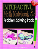 Interactive Math Notebook and Problem Solving Pack CCSS 1s