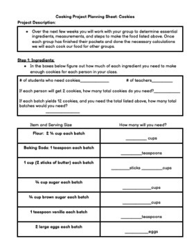 Preview of Differentiated Fraction Project-Part 2