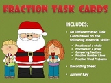 Differentiated Fraction Task Cards (Holiday Themed!)