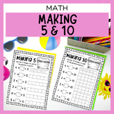 Differentiated Friends of 10 and Friends of 5 | Making 10 