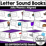 Decodable Differentiated Letter Sound Books Bundle | Jolly