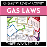 Differentiated Gas Law Review Activity - Chemistry Task Ca