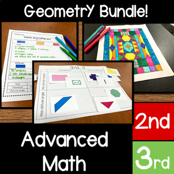 Preview of Differentiated Geometry Activity Bundle