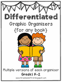 First Grade Differentiated Graphic Organizers