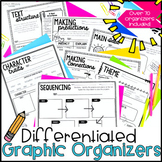 Differentiated Graphic Organizers (Print & Digital)