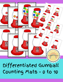 Differentiated Gumball Counting Mats - Numbers 0 to 10