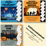 Differentiated Halloween Addition Bundle for Morning Work,