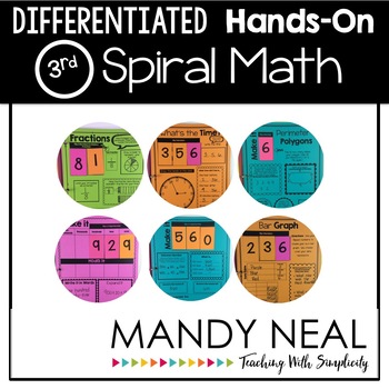 Preview of Spiral Math Hands-On & Differentiated