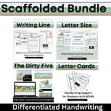 Differentiated Handwriting Bundle for ADHD OT