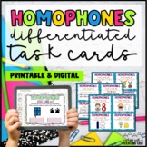 Differentiated Homophones Task Cards
