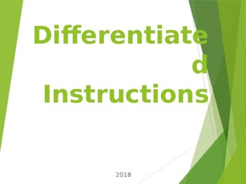 Preview of Differentiated Instruction