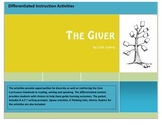 Differentiated Instruction Activities for The Giver