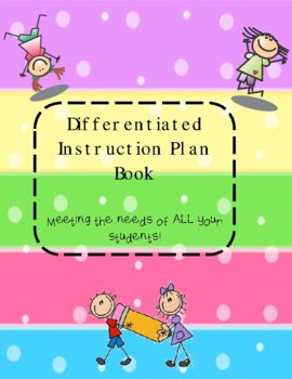 Preview of Differentiated Instruction and Common Core Supported Lesson Planner K-12