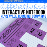 Differentiated Interactive Math Notebook: Place Value, Rou
