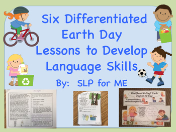 Differentiated Language Lessons to Celebrate Earth Day Upper Elementary