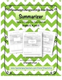 Differentiated Literature Circle Role Sheets: Summarizer C