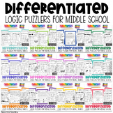 Differentiated Logic Puzzles Brain Teasers Fast Finishers 