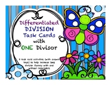 Differentiated Long Division Task Cards With ONE Divisor