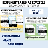 Differentiated Math Activities: Fraction Bundle ( 4th and 