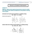 Differentiated Math Homework for Grade 4 Module 2