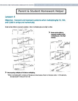 math homework for grade 4