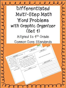 Differentiated Multi-step Math Word Problems 4th Grade ...