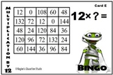 Differentiated Multiplication Bingo Game