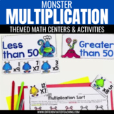 Halloween Third Grade Multiplication Practice: Mixed Multi