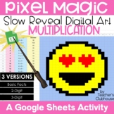 Differentiated Multiplication Pixel Magic - Emoji - Distan