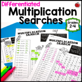 Differentiated Multiplication Searches Number Searches
