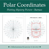 Differentiated Polar Coordinates Mystery Picture Graphing 