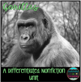 Differentiated Nonfiction Unit: Gorillas
