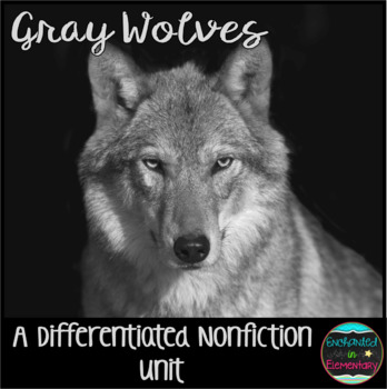 Preview of Differentiated Nonfiction Unit: Gray Wolves