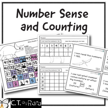 Preview of Number Sense Game and Task Cards