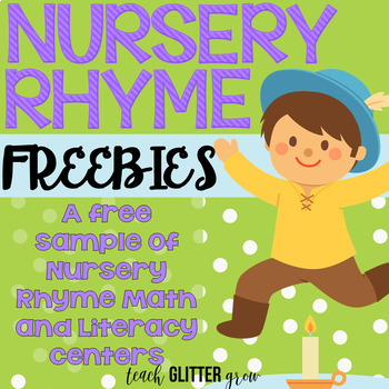 Differentiated Nursery Rhyme Workstation Freebie! by Teach Glitter Grow