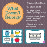 Differentiated Object Association: What Doesn’t Belong?