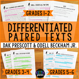 Differentiated Paired Texts: Dak Prescott and Odell Beckha