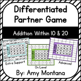 Differentiated Partner Games: Addition Within 10 & 20