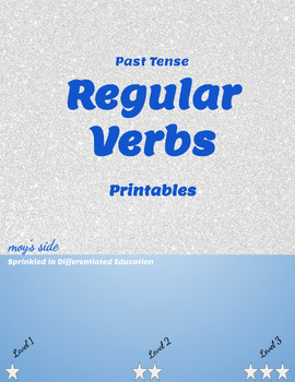 Preview of Differentiated Past Tense Regular Verbs