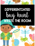 Differentiated Phonics Write the Room with Bug Theme