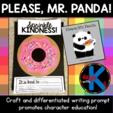 Differentiated Please, Mr. Panda writing craftivity for Ch