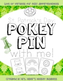 Differentiated Pokey Pin St. Patrick's Day Fine Motor  Lit