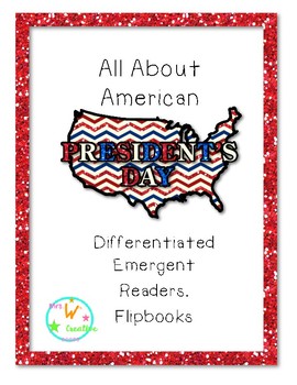 Preview of President's Day Emergent Readers