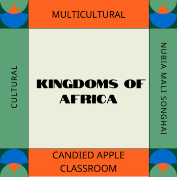 Preview of Differentiated Project | African Kingdoms Bumper Sticker
