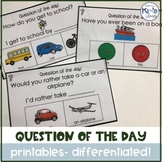 Differentiated Question of the Day Pack for Entire YEAR no