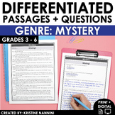Differentiated Reading Comprehension Passages | Genre Myst