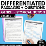 Differentiated Reading Comprehension Passages | Historical