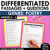 Differentiated Reading Comprehension Passages | Poems Poet