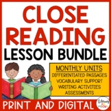 Close Reading Passages | Differentiated Reading & Writing 